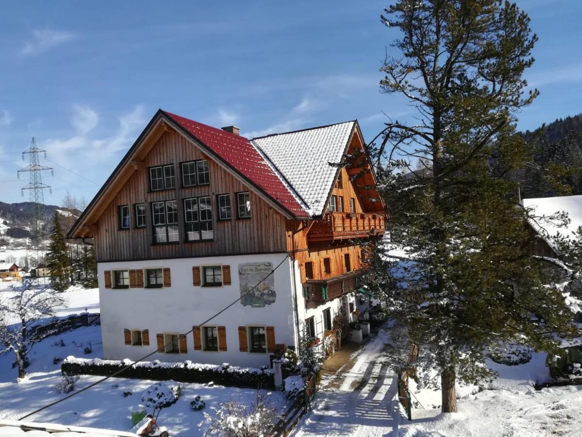 Muehlnerhof Familie Gruber Bed & Breakfast Aich  Dış mekan fotoğraf